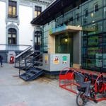 Coffe Bike, cafeneaua boema cu terasa la British Council in Bucuresti