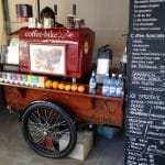 Coffe Bike, cafeneaua boema cu terasa la British Council in Bucuresti
