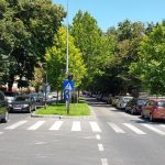 Piata Charles de Gaulle in partea dinspre Poesia si terasa City Grill
