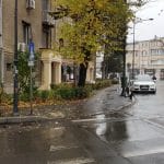 Piata Dorobantilor pe partea cu strada Andrei Muresanu si parculetul