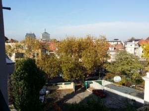 Strada Paris din Bucuresti, spre Piata Dorobantilor, in zona restaurantului Maize