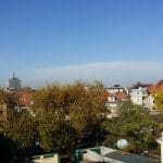 Strada Paris din Bucuresti, spre Piata Dorobantilor, in zona restaurantului Maize