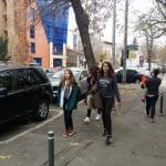 Strada Polona din Bucuresti, cu Acuarela, Portobello si alte restauramte si cafenele