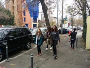 Strada Polona din Bucuresti, cu Acuarela, Portobello si alte restauramte si cafenele