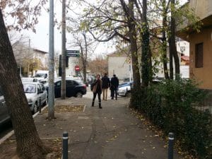 Strada Polona din Bucuresti, cu Acuarela, Portobello si alte restauramte si cafenele