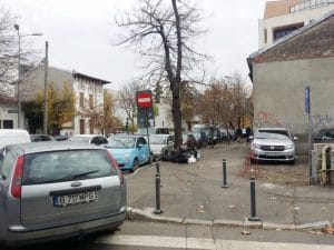 Strada Polona din Bucuresti, cu Acuarela, Portobello si alte restauramte si cafenele