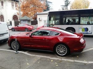 Strada Polona din Bucuresti, cu Acuarela, Portobello si alte restauramte si cafenele