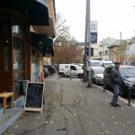 Strada Polona din Bucuresti, cu Acuarela, Portobello si alte restauramte si cafenele 16