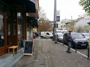 Strada Polona din Bucuresti, cu Acuarela, Portobello si alte restauramte si cafenele 16