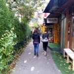 Strada Polona din Bucuresti, cu Acuarela, Portobello si alte restauramte si cafenele