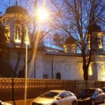 Biserica Precupetii Vechi, cu Trattoria Amore, Templul Soarelui si Moudys Kitchen in jur