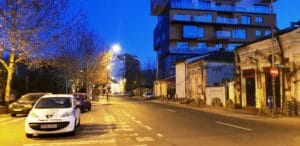 Biserica Precupetii Vechi, cu Trattoria Amore, Templul Soarelui si Moudys Kitchen in jur