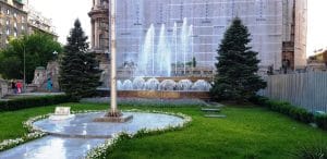 Calea Victoriei la Casa Centrala a Armatei cu Cercul Militar National