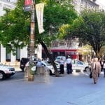 Calea Victoriei la Casa Centrala a Armatei cu Cercul Militar National