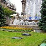 Calea Victoriei la Casa Centrala a Armatei cu Cercul Militar National