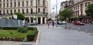 Calea Victoriei la Casa Centrala a Armatei cu Cercul Militar National