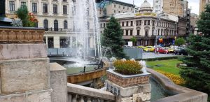 Calea Victoriei la Casa Centrala a Armatei cu Cercul Militar National