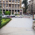 Calea Victoriei la Casa Centrala a Armatei cu Cercul Militar National