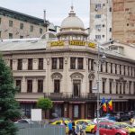 Calea Victoriei la Casa Centrala a Armatei cu Cercul Militar National