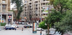 Calea Victoriei la Casa Centrala a Armatei cu Cercul Militar National