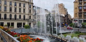 Calea Victoriei la Casa Centrala a Armatei cu Cercul Militar National
