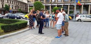 Calea Victoriei la Casa Centrala a Armatei cu Cercul Militar National