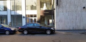 Calea Victoriei la teatrele Majestic si Constantin Tanase, cu hotelul Ramada Majestic