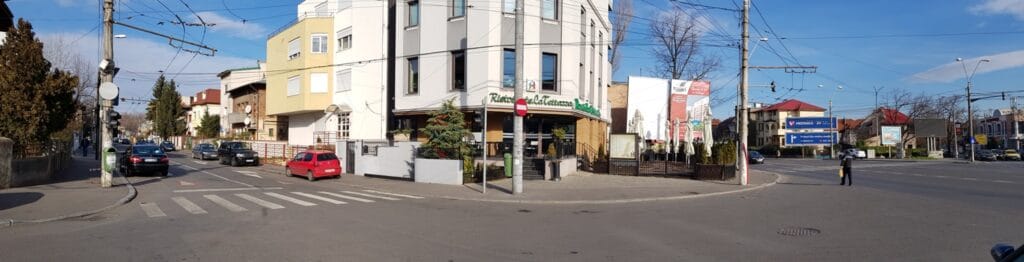 Cotroceni la intersectia Eroilor - Carol Davila, cu restaurantul La Terrazza