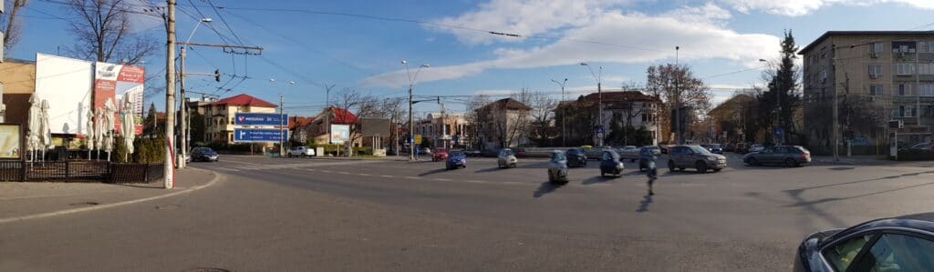 Cotroceni la intersectia Eroilor - Carol Davila, cu restaurantul La Terrazza