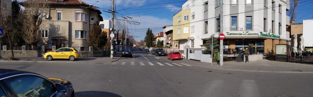 Cotroceni la intersectia Eroilor - Carol Davila, cu restaurantul La Terrazza