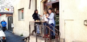 Fetele vesele de la Belli Siciliani, pasticceria siciliana pe strada Matasari in Bucuresti