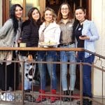 Fetele vesele de la Belli Siciliani, pasticceria siciliana pe strada Matasari in Bucuresti