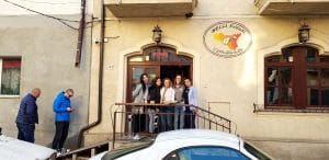 Fetele vesele de la Belli Siciliani, pasticceria siciliana pe strada Matasari in Bucuresti