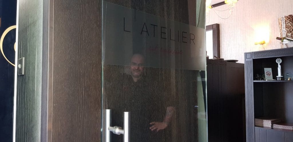 La restaurantul L'Atelier cu Chef Samuel le Torriellec