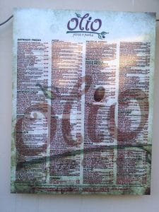 Olio, restaurant cu bucatarie italiana traditionala pe strada Clucerului