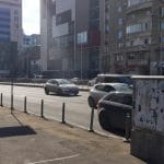 Piata Victoriei din Bucuresti, cu cafeneaua Meron