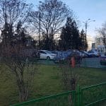 Piata Victoriei din Bucuresti, cu cafeneaua Meron