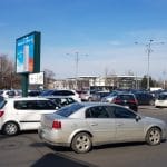 Piata Victoriei din Bucuresti, cu cafeneaua Meron