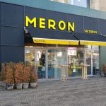 Piata Victoriei din Bucuresti, cu cafeneaua Meron