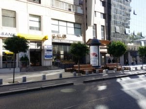 Piata Victoriei din Bucuresti, vu The Wine Bistro Vinexpert