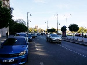 Piata Victoriei din Bucuresti, vu The Wine Bistro Vinexpert