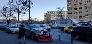 Piata Victoriei si Lascar Catargiu, cu Trattoria Buongiorno si High Life Bistro