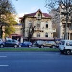 Piata Victoriei si Lascar Catargiu, cu Trattoria Buongiorno si High Life Bistro