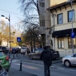 Piata Victoriei si Lascar Catargiu, cu Trattoria Buongiorno si High Life Bistro