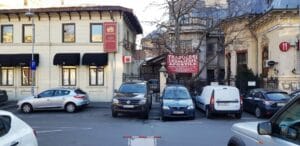 Piata Victoriei si Lascar Catargiu, cu Trattoria Buongiorno si High Life Bistro