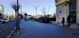 Piata Victoriei vazuta din Teds Coffee Co