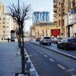 Piata Victoriei vazuta din Teds Coffee Co