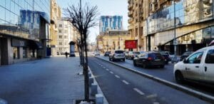 Piata Victoriei vazuta din Teds Coffee Co