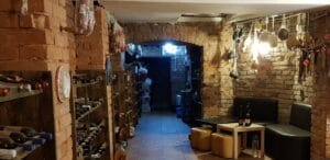 Pivnita restaurantului italienesc Belli Siciliani din strada Matasari in Bucuresti