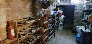 Pivnita restaurantului italienesc Belli Siciliani din strada Matasari in Bucuresti